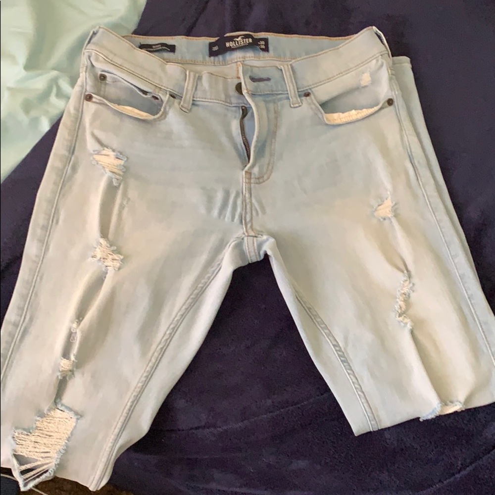 Distressed Hollister Skinny Jeans